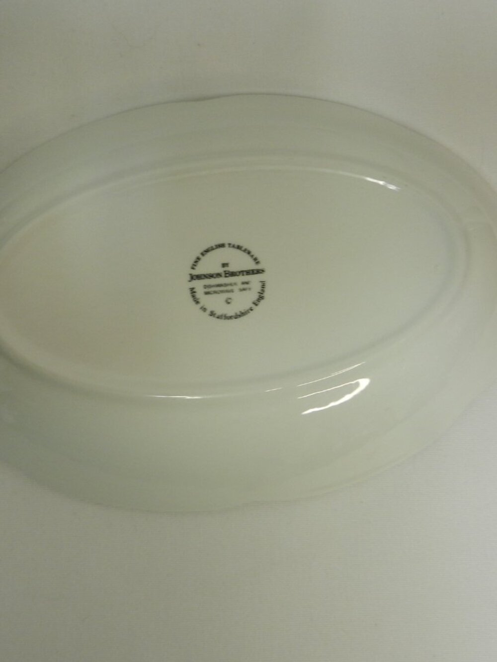Johnson Brothers made in Staffordshire England white Creamer Sugar bowl & Plate - Picture 5 of 12